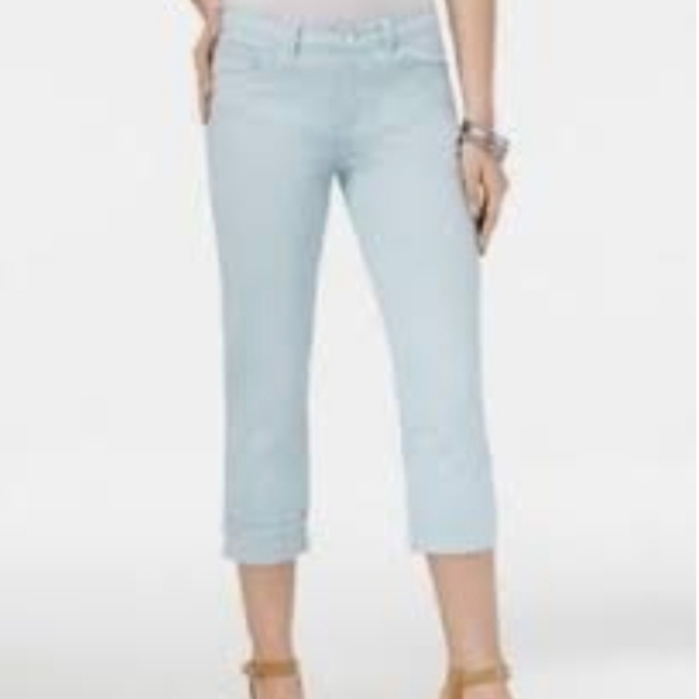 NWTS LEE PLATINUM LABEL CROPPED JEANS 6M